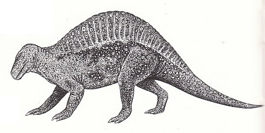 Четвероногий спинозавр