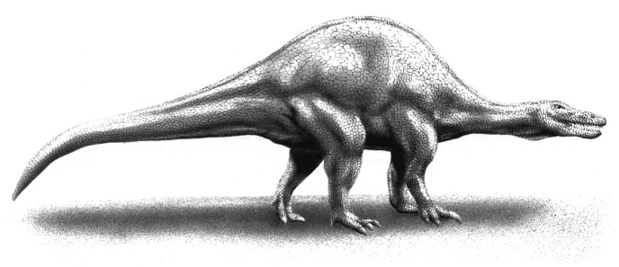 Спинозавр с горбом