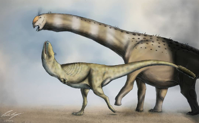 Патаготитан и мапузавр